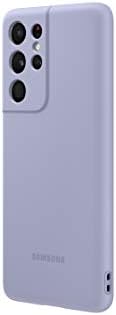 Samsung Galaxy S21 Ultra Case, Silicone Back Cover – Violet (US Version) Samsung Galaxy S21 Ultra Case, Silicone Back Cover – Violet (US Version)