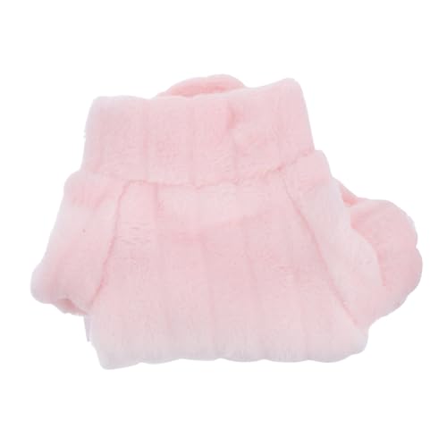 Abaodam 毛のない猫の服 猫のコート 大きい ペット 屋内 ために 暖かい cat clothes 犬用の冬服 愛らしい犬服 犬の冬のコート 保温犬服 猫服 ベルベット ピンク