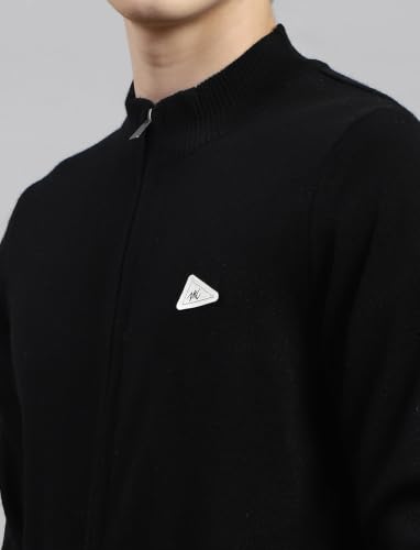 Image of Monte Carlo Men Regular Fit Full Sleeve Solid T Neck Winter Pullover (Pack of 1)