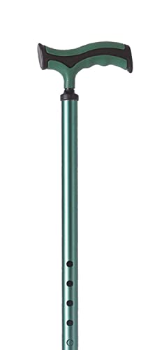 Bastone in alluminio anodizzato colorato puntale