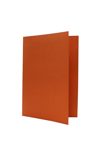 Arquivo legal - Ref 714344 Waterlow 1/2 Arquivo de sobreposição, caixa com 100, feito de manilla reciclado de 180 g/m², comporta documentos A4 e Foolscap, 35 x 24 cm, laranja