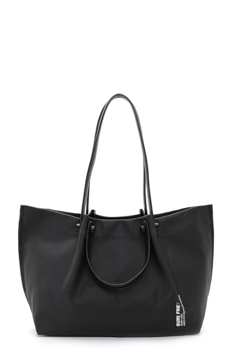 Suri Frey SURI Green Nelly Shopper Black le grand cabas idéal pour le bureau et le shopping