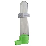 Youngy Pet Bird Plastic Auto Feeder Parrot Cockatiel Feeding Water Drinker Cup Bowl Parrot Cockatiel Feeding Water Drinker Cup