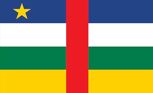 Drapeau République centrafricaine pour pavoiser votre bateau - 2