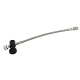 DAZZLEEX PCP Luftfülladapter mit 10/24 Zoll geflochtenem Schlauch und Abluftventil, kompatibel mit jedem Paintball CO2 oder HPA Tank 24 Zoll