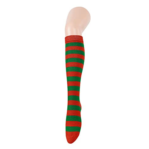 Image of Zando Striped Knee High Socks for Women Athletic Running Long Tube Socks Casual Knee High Stockings