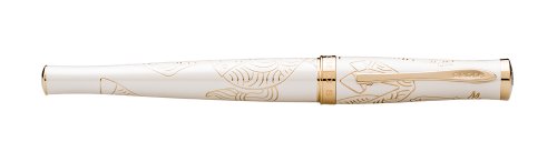 Cross 2014 Year Of The Horse Special Edition Collection, Imperial White Lacquer, Fountain Pen With Medium 18 Karat Gold Nib (At0316-15Md) #TOP2