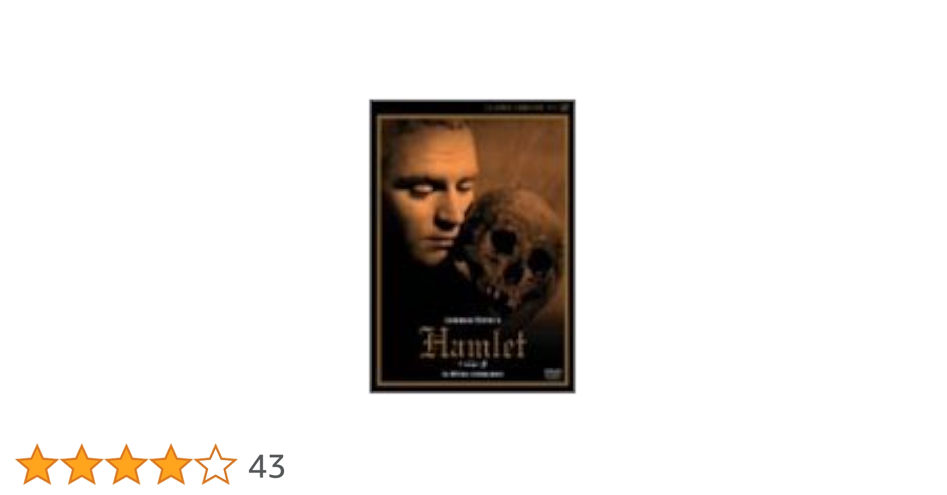 Amazon.co.jp: ハムレット〈デジタルニューマスター版〉 [DVD