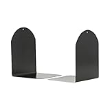 Universal 54071 Magnetic Bookends, 6 x 5 x 7, Metal, Black (Pack of 2)