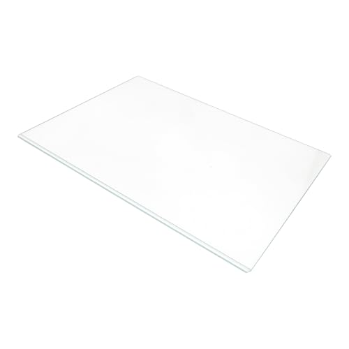 sparefixd Creda - Ripiano in vetro per frigorifero congelatore o frigorifero, 415 x 295 mm
