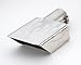 Stainless Polished Exhaust Tip Sport Inlet 2.5 in. Outlet 6 x 2.75 in. L-5 in. Right