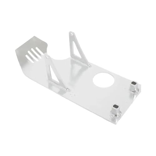 �I�[�g�o�C�X�L�b�h�v���[�g���� �p�� KLX80 KX85 125-250cc N84F �ϏՌ����_�[�g�o�C�N�X�L�b�h�v���[�g�J�o�[(Silver)