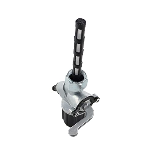 MCHNIC Benzinhahn Kraftstoffhahn mit Wassersack & Benzinfilter Benzinschlauch für Simson S50 S51 S53 S70 S83 SR1 SR2 MZ ES, SR4-1 Spatz, SR4-2 Star, SR4-3 Sperber, SR4-4 Habicht