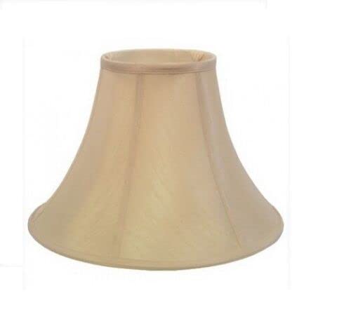 Bell Shape Cream Silk Lamp Shade (10 inch)