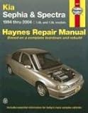 Kia Sephia 1994-2001 & Spectra 2000-2004 (Hayne's Automotive Repair Manual)