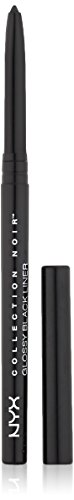 NYX Professional Makeup Collection Noir Glossy Liner, Black, 0.01 Ounce