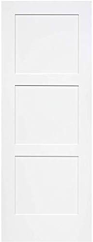 3-Panel Door, Kimberly Bay® Interior Slab Shaker White (36x80)