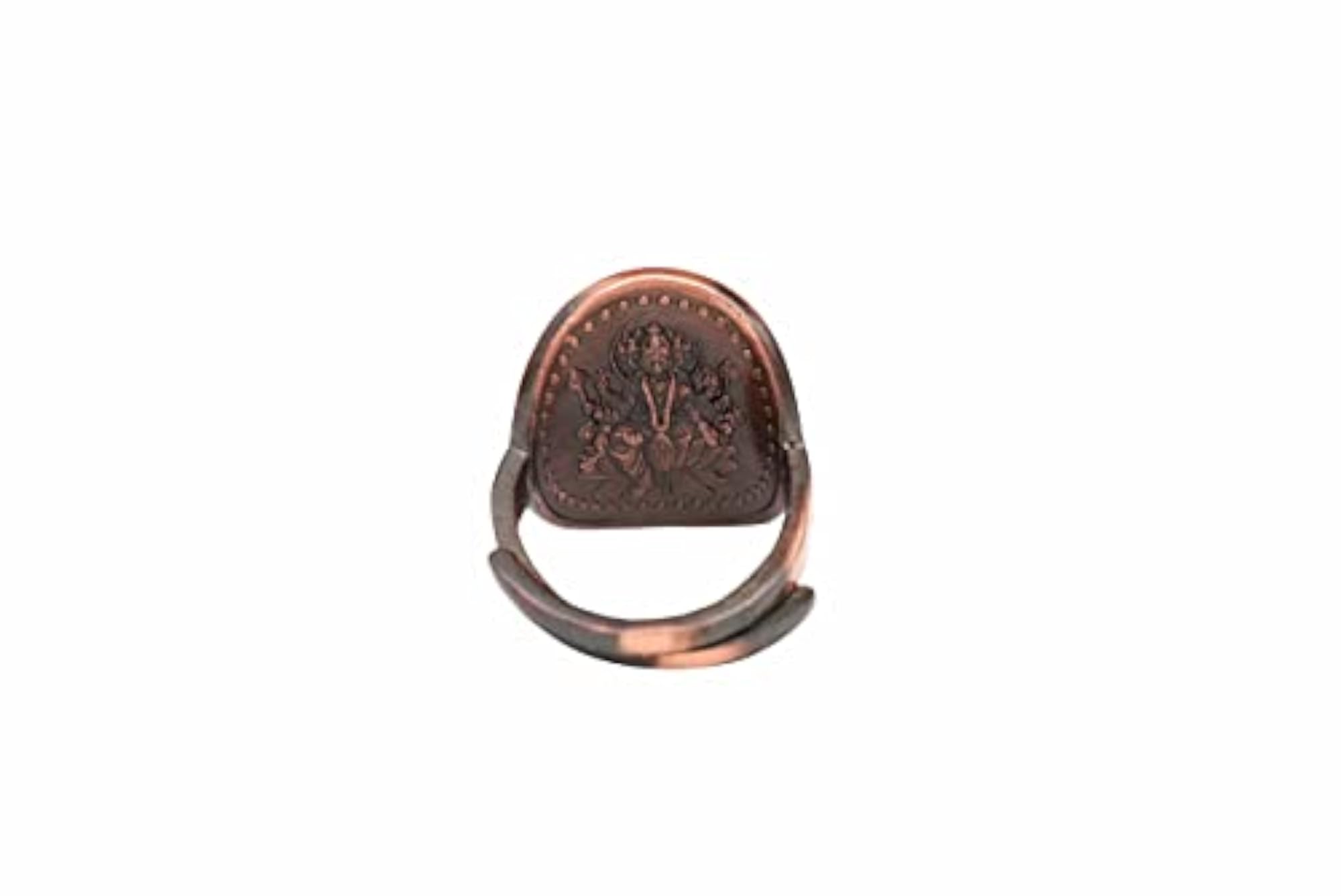 Shree Gayatri Yantra Antique Finish Ring