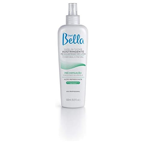 DEPIL BELLA Pre Waxing Astringent Lotion with Mint Extract | Perfect for Smooth and Clean Waxing | 500ml Cover