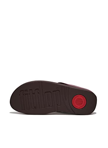 Image of FitFlop Women's LULU Suede Toe-Post Sandals | Lightweight Summer Walking Sandals with Cushioned Comfort, Arch Support & Grip