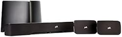 Polk Audio True Surround III 5.1 Channel Wireless Surround Sound System, Includes Sound Bar, L & R Rear Surrou