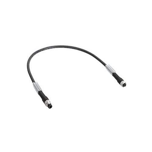 Cable de alimentación M8 macho a hembra recto de 1 metro 2