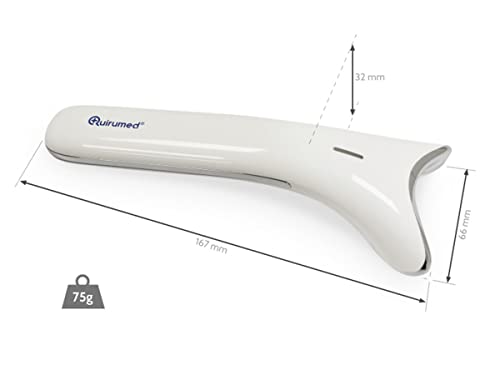 QUIRUMED Mikroprądowy masażer twarzy do liftingu, pielęgnacji twarzy, ergonomiczny, elektryczny, 11 000 obr./min, podróżny, 1,5 V AAA
