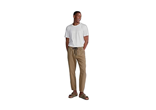 Calça De Sarja Masculina TaperBege XXG