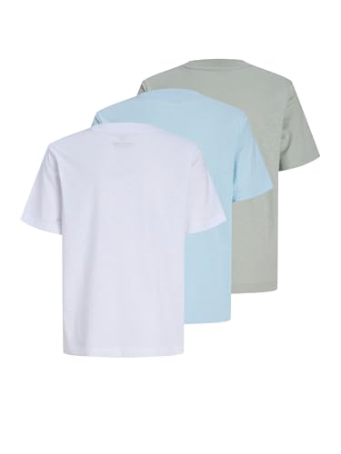 Jack & Jones Jcofusion t-shirt junior bleu pastel lot de 3 taille 85E