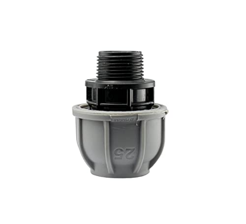 mdpe Water Pipe tee Junction with Full Flow Lever Valve (25mm mdpe) - Image 4