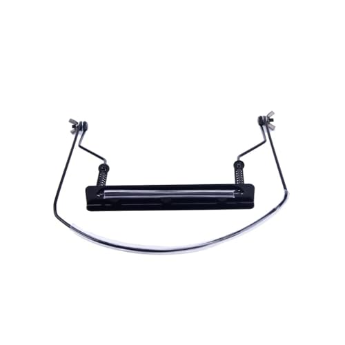 Harmonica Neck Holder Rack, Adjustable Hands-Free Support : Stainless Steel Frame-Spring Clamp Structure - 10 Hole Diatonic Compatibility | Standing Playing/Practice Setup/Performance Support