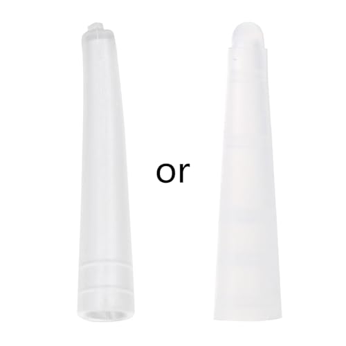 100Pcs Clear Makeup Tweezers Covers Protective Sleeve Silicone Grafting Lashes Clip Eyelashes Tweezers Tip Caps Tweezers Caps