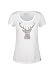 Produktbild Trigema Damen Hirsch T-Shirt , Weiß (weiss 001), XL