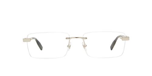 Mont Blanc - MB0055O Silver Rimless Men Eyeglasses - 59mm