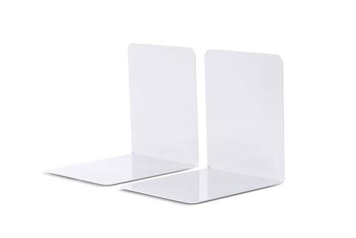 MAUL sujetalibros de Metal (2 Piezas) 14x12x14 cm | Sujeta Libros, Separador de...