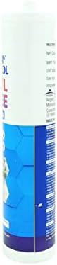 Ninetales Fevicol Nail Free Ultra Multi-Purpose Silicone Sealant - Strong, Flexible, and Durable Adhesive Solution - 435g (White) - Pack of 2