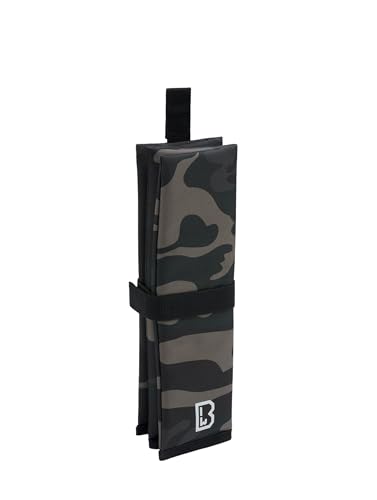 Brandit FALTMATTE/SITZKISSEN FALTBAR Outdoor Trekking Matte Jagd UNTERLAGE, Farbe:Darkcamo