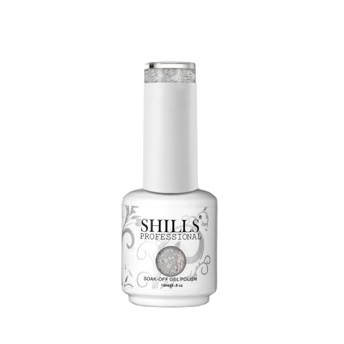 Image of SHILLS PROFESSIONAL Uv /Led Soak Off Gel Finish Polish Color Shade 117, 15 Milliliters