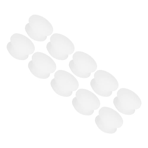 Image of MECCANIXITY Silicone Snap in Locking Hole Plugs Rubber Panel Seal Cover Flush Type Panel Round for Kitchen Rubber Bulkheads Waterproof Sealing Plugs 16mm /0.63 Inch Dia Transparent,Pack of 10