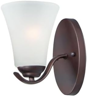 Maxim Vital-1 Light Wall Sconce-5.5 Inches Wide by 8.5 inches high-Oil Rubbed Bronze Finish