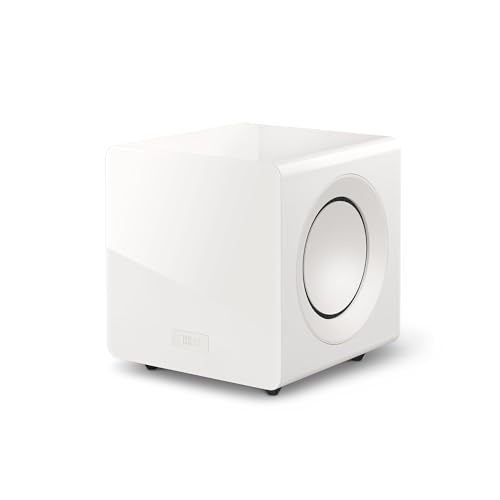 Amazon | KEF KC92 サブウーファー (ホワイトグロス) | KEF
