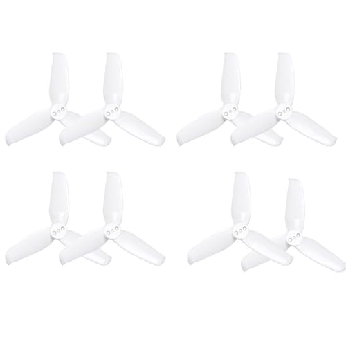 Hélices pour Drone 2540 FPV tripale 2.5x4 pales de rechange quadcopter pas cher fixation 1.5mm