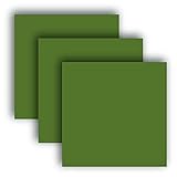 SISER EasyWeed Heat Transfer Vinyl HTV for T-Shirts 12 x 12 Inches 3 Precut Sheets (Green Olive)