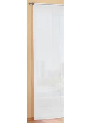 Gardinenbox Preisgünstiger Flächenvorhang Schiebegardine, transparent,...