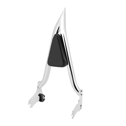 Dossier passager arrière moto détachable en chrome pour Road King et FLHT 97-08