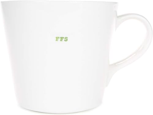 Taza grande de porcelana blanca 500 ml miniatura 1