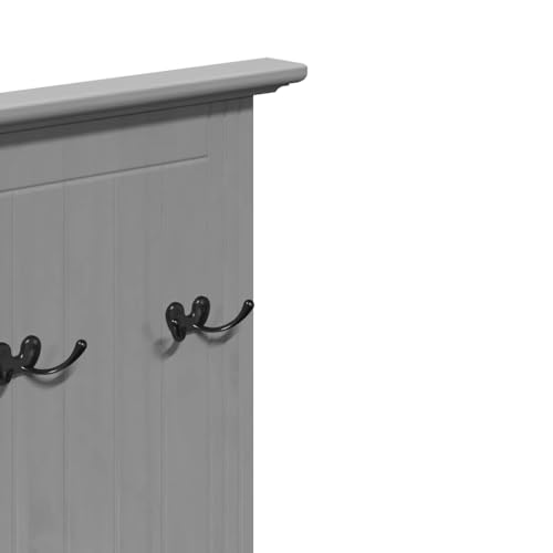 Mueble de entrada BODO gris para transformar tu dormitorio o pasillo estrecho 8