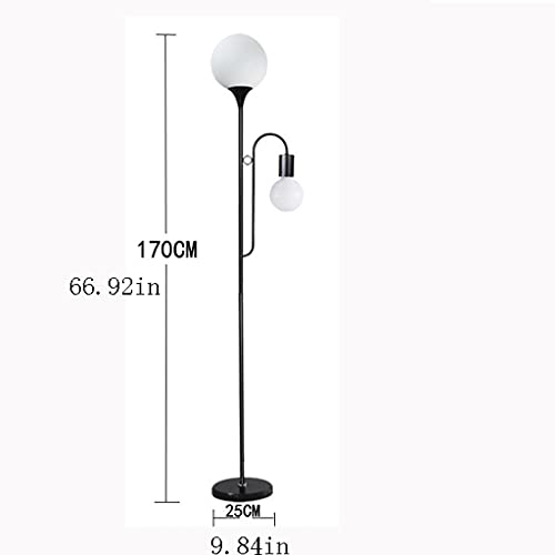 Lámpara de pie negra para iluminar el salón y leer con total comodidad 2