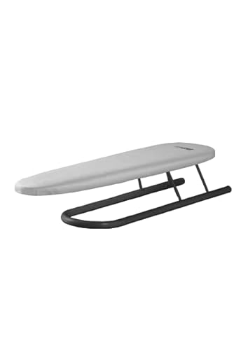 Laurastar Jeannette – Petite Table à Repasser pour Manches et Vêtements Enfants – Compacte et Légère avec Housse en Coton, Grise