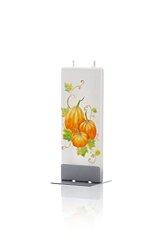 Flatyz 3 Calabazas de otoño velas planas decorativas salón
